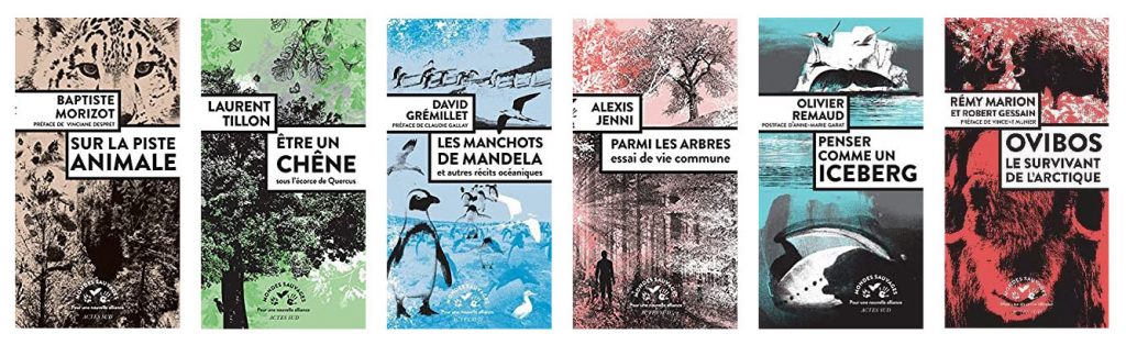 Selection Mondes Sauvage Actes Sud