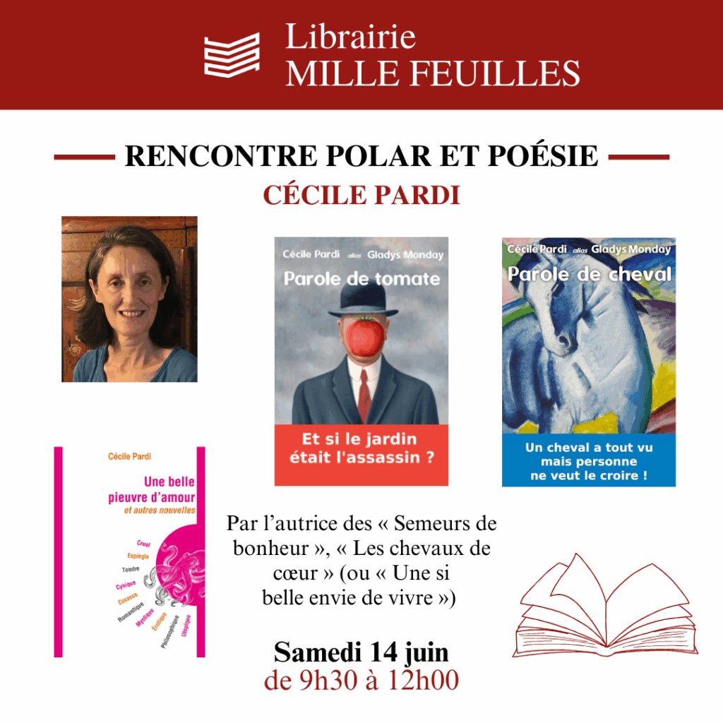 Cecile Pardi dédicace