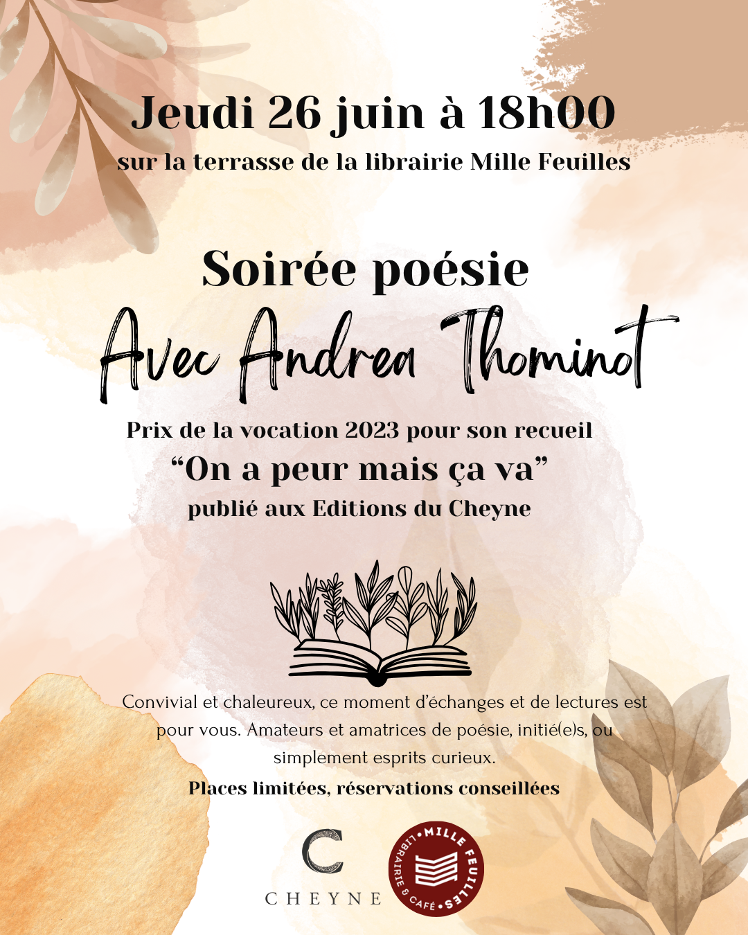 Soirée Polar à la librairie Mille Feuilles