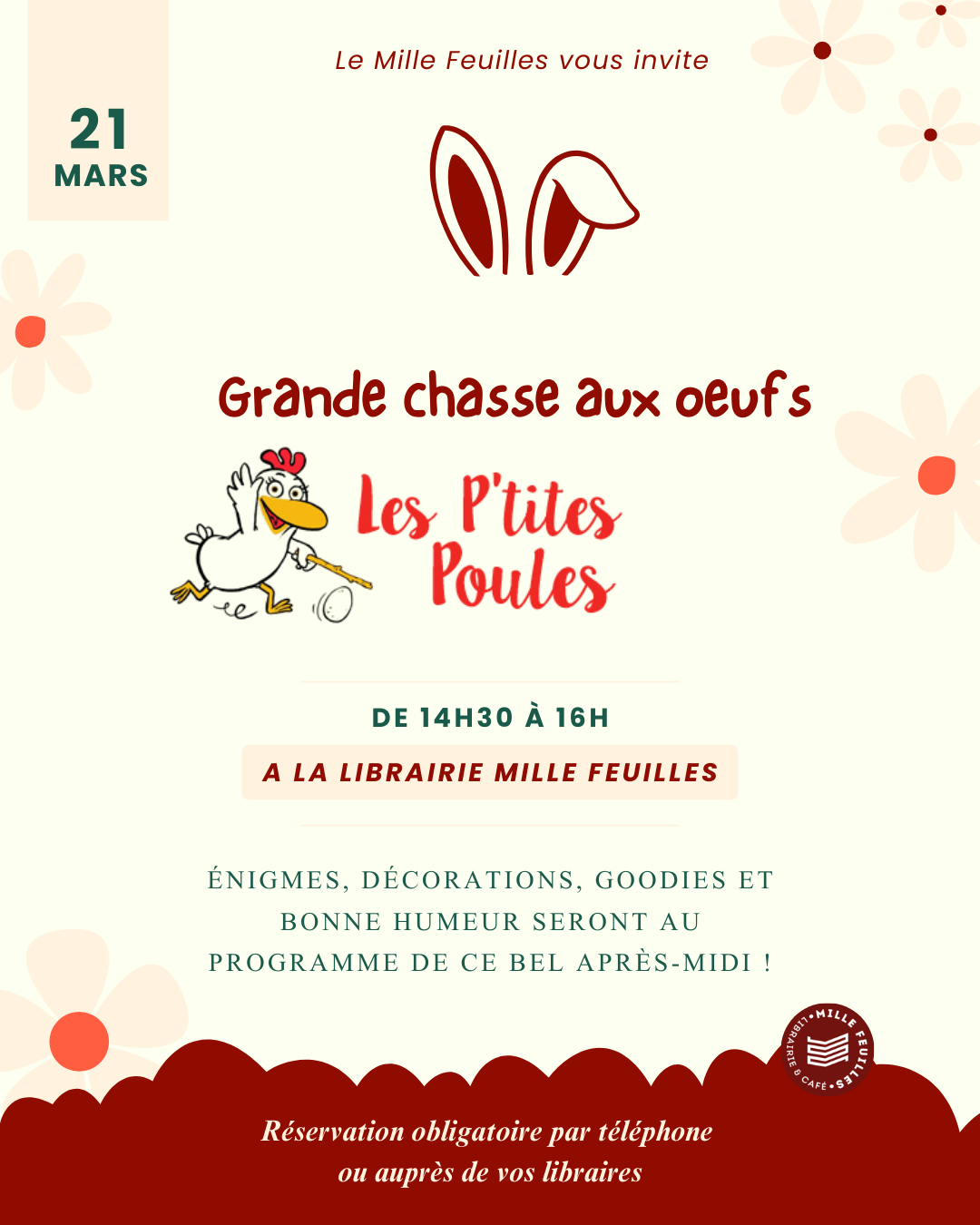 Grande chasse aux oeufs P'tites poules